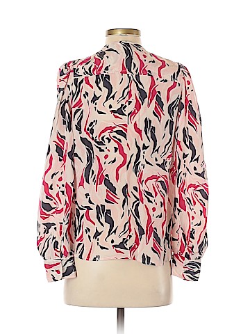 Isabel Marant Long Sleeve Silk Top (view 2)