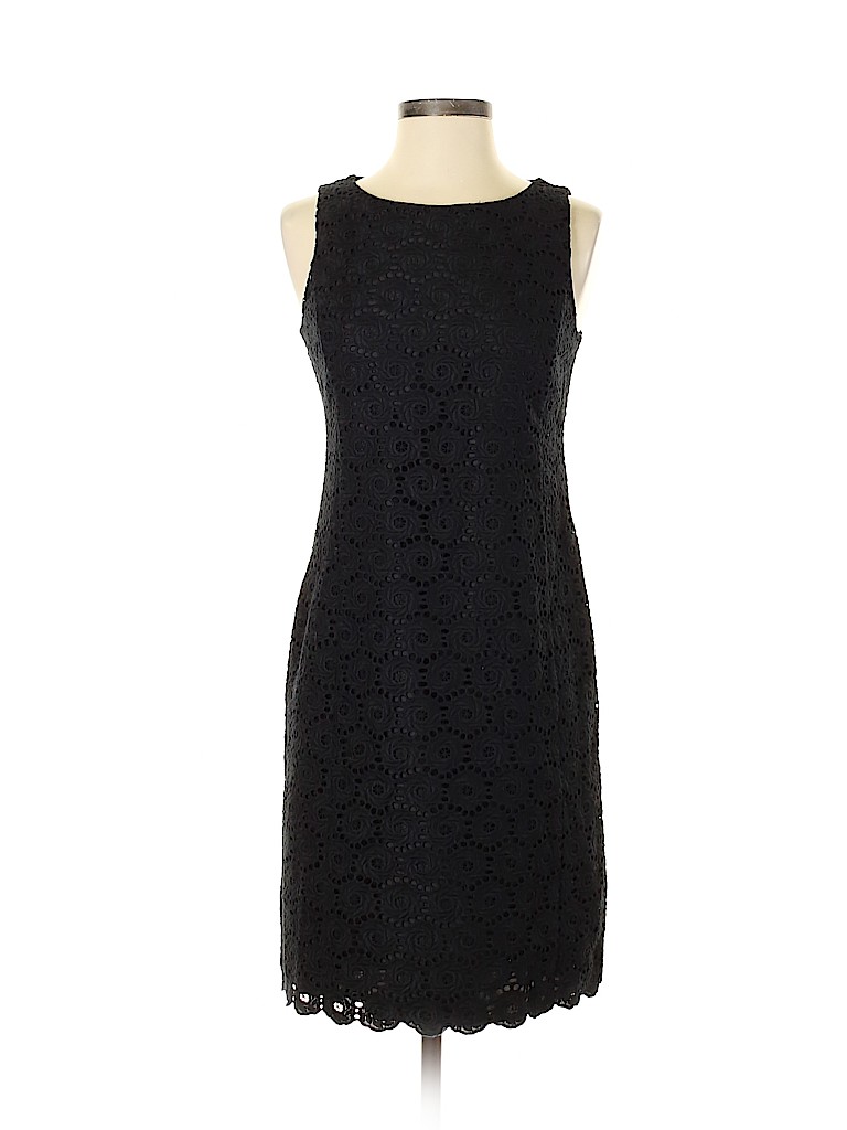 Peter Nygard 100% Cotton Black Casual Dress Size 4 - photo 1