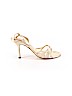 Jimmy Choo 100% Leather Gold Heels Size EU 40 - photo 1