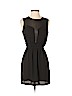 BCBGMAXAZRIA 100% Polyester Black Casual Dress Size XS - photo 1