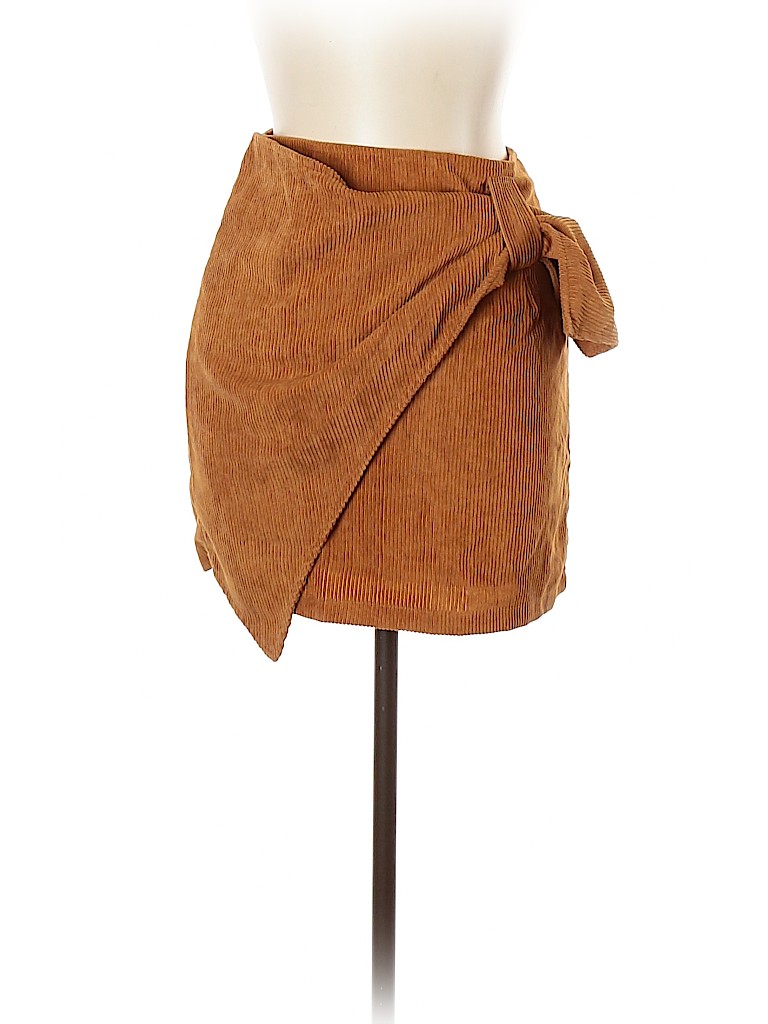 RoseBullet Tan Casual Skirt Size 8 - photo 1