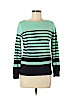 Talbots 100% Merino Wool Green Wool Pullover Sweater Size M (petite) - photo 1