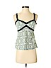 Ann Taylor LOFT 100% Cotton Green Sleeveless Blouse Size 4 (petite) - photo 1