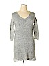 Lucky Brand Gray Casual Dress Size L - photo 1