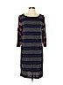 Ann Taylor LOFT Outlet Blue Casual Dress Size L - photo 1
