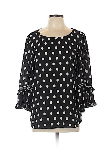 Max Studio 3/4 Sleeve Blouse (view 1)
