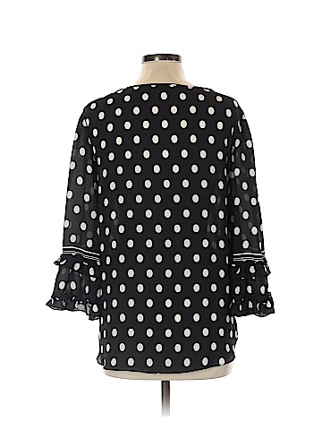 Max Studio 3/4 Sleeve Blouse (view 2)
