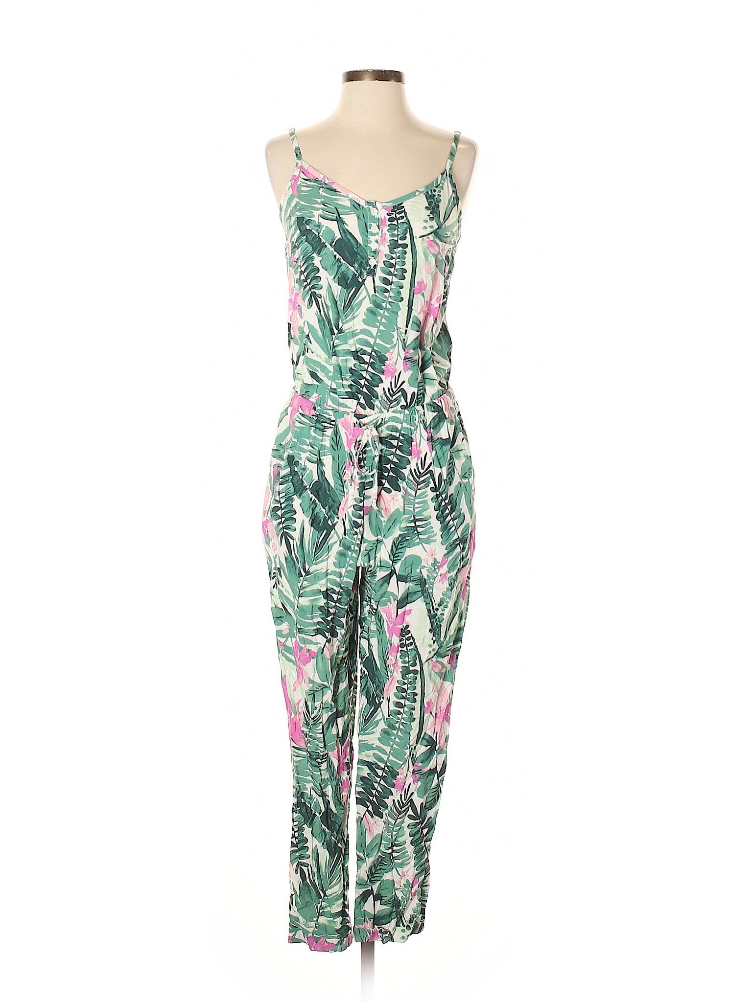 old navy green jumpsuit