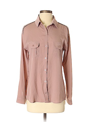 Aqua 3/4 Sleeve Blouse (view 1)