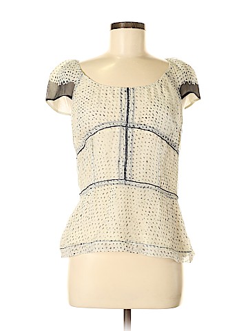 Proenza Schouler Short Sleeve Silk Top (view 1)