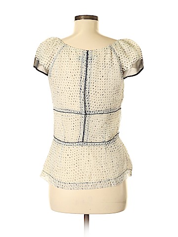 Proenza Schouler Short Sleeve Silk Top (view 2)