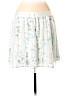 LC Lauren Conrad 100% Polyester White Casual Skirt Size XL - photo 1