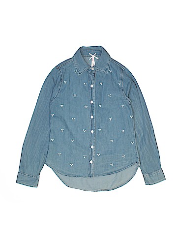 Scooter Brown Long Sleeve Button-Down Shirt (view 1)