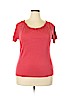 Talbots Red Short Sleeve Top Size 1X - photo 1