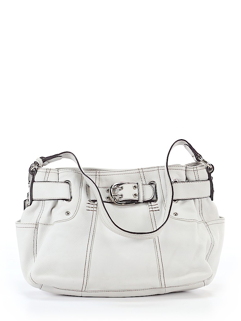 tignanello white leather handbags