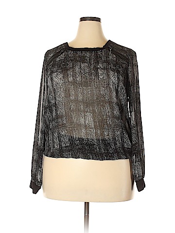 Lane Bryant Long Sleeve Blouse (view 1)