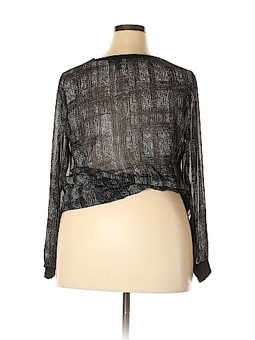 Lane Bryant Long Sleeve Blouse (view 2)