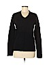Neiman Marcus 100% Cashmere Black Cashmere Pullover Sweater Size M - photo 1