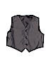 Assorted Brands 100% Polyester Solid Gray Tuxedo Vest 9-12 MO / 12 MO - photo 1