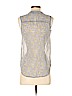 Mossimo Supply Co. 100% Polyester Gray Sleeveless Blouse Size S (petite) - photo 1