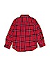 Cat & Jack 100% Cotton Checkered-gingham Red Long Sleeve Button-Down Shirt Size 4 - 5 - photo 2