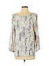 Eileen Fisher Ivory Long Sleeve Blouse Size S - photo 1