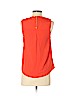 W118 by Walter Baker 100% Polyester Orange Sleeveless Blouse Size XS - photo 2