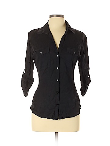 James Perse Long Sleeve Button-Down Shirt (view 1)