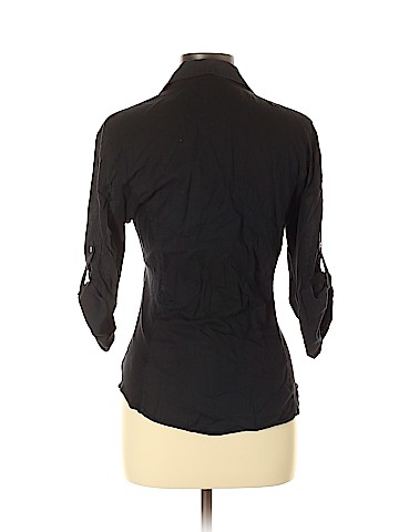 James Perse Long Sleeve Button-Down Shirt (view 2)