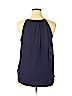 Xhilaration 100% Polyester Blue Sleeveless Blouse Size XL - photo 2