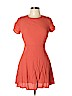 Forever 21 100% Polyester Orange Casual Dress Size M - photo 1
