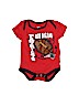 NFL 100% Cotton Graphic Red Short Sleeve Onesie Size 0-3 mo - photo 1