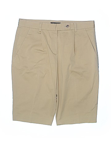 Theory Khaki Shorts (view 1)