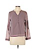 Unbranded Tan Long Sleeve Blouse Size L - photo 1