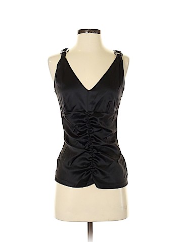 GENDER BIAS Sleeveless Silk Top (view 1)