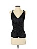 GENDER BIAS 100% Silk Black Sleeveless Silk Top Size S - photo 1