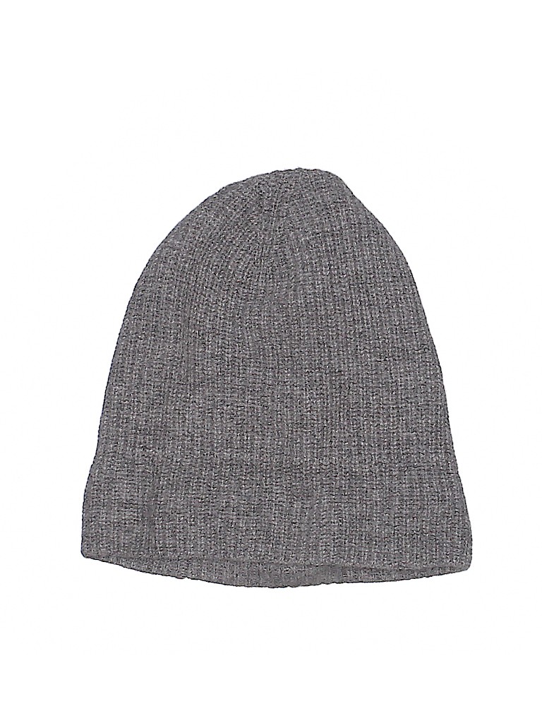 Cos 100% Cashmere Solid Gray Beanie One size - photo 1
