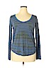 Juicy Couture Blue Long Sleeve Top Size XL - photo 1