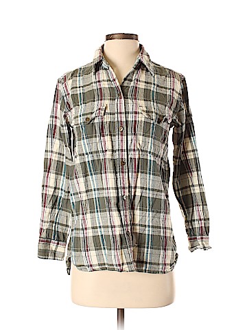 Current/Elliott Long Sleeve Button-Down Shirt (view 1)