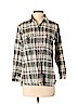 Current/Elliott 100% Cotton Green Long Sleeve Button-Down Shirt Size Sm (1) - photo 1