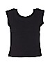 Indigo Collection 100% Cotton Solid Black Short Sleeve T-Shirt Size XX-Large youth - photo 1