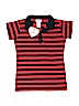 F&F Clothing Stripes Red Short Sleeve Polo Size S (youth) - photo 1