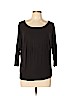 Vince. Black 3/4 Sleeve Top Size L - photo 1