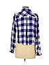 Rails 100% Rayon Blue Long Sleeve Blouse Size M - photo 2