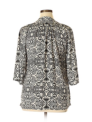 Macbeth Collection by Margaret Josephs 3/4 Sleeve Blouse (view 2)