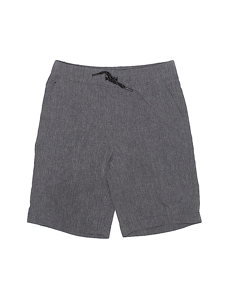 Old Navy Gray Khaki Shorts Size 6 - 7 - photo 1