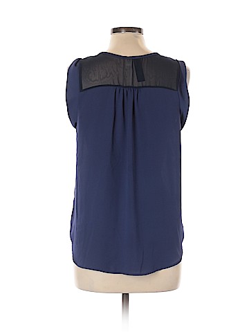 Blue Rain Sleeveless Blouse (view 2)