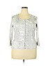 White House Black Market Gray Cardigan Size XL - photo 1
