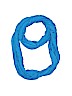 Unbranded Solid Blue Scarf One size - photo 1