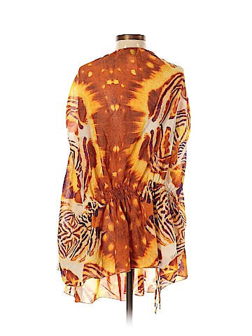 Just Cavalli Short Sleeve Silk Top (view 2)